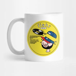 Fishr Pryce Nervous Label Mug